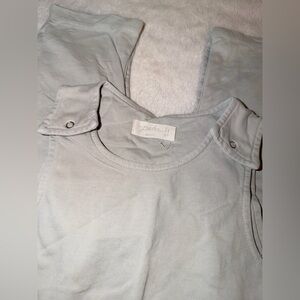 Pehr Soft Sea French Terry Overalls
